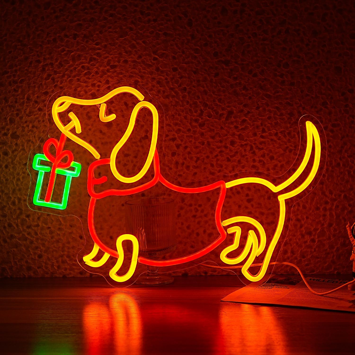 Lighting Decoration Ideas For Home - USB عكس الضوء الألماني النيون مصباح