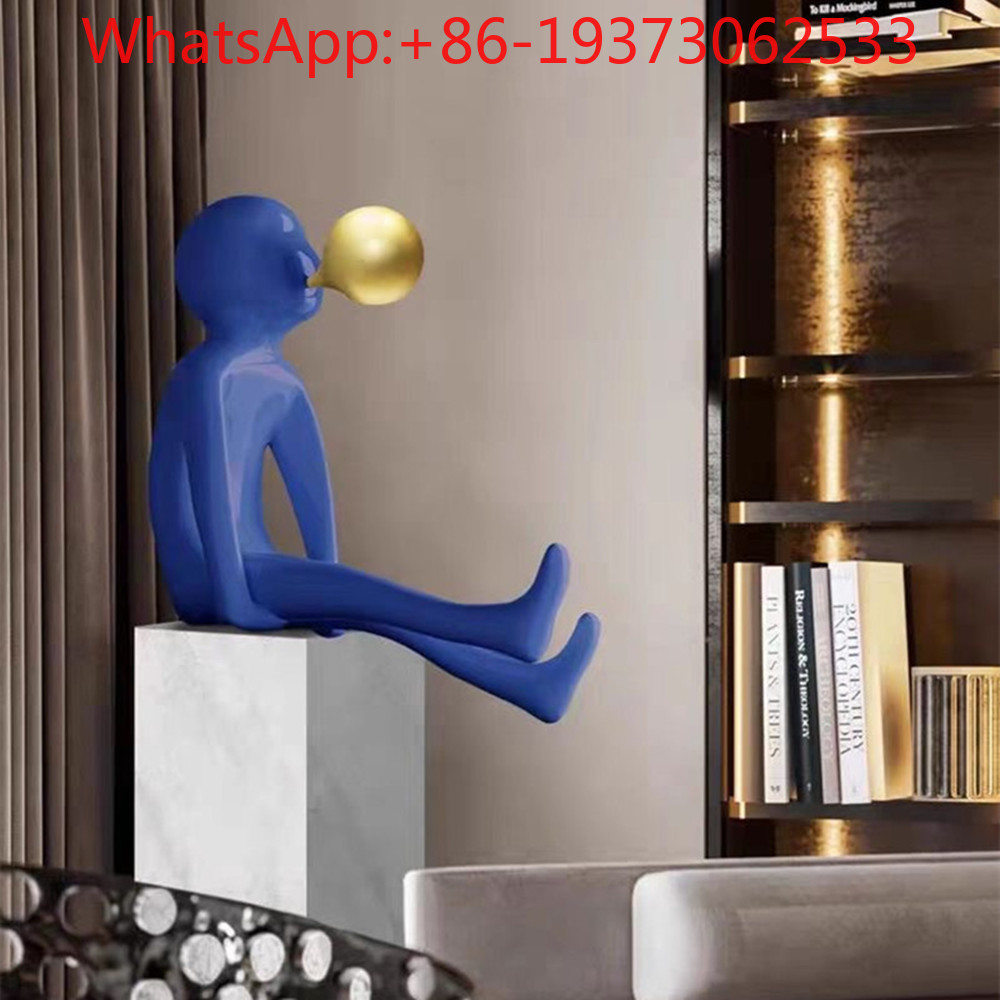 Lighting Decorative - تمثال دخول مزخرف ينفخ فقاعات، منحوتة