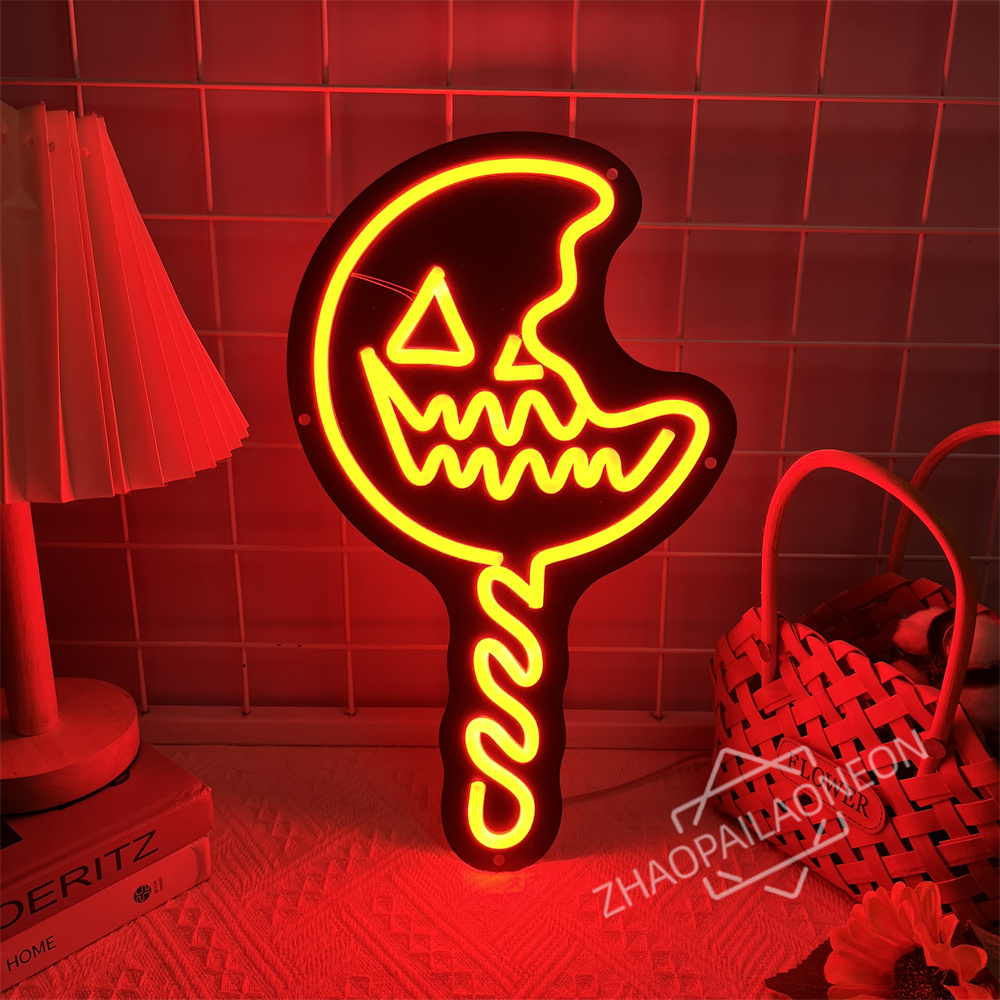 Home Decor Lighting Tricks - خدعة علاج مصاصة النيون تسجيل هالوين