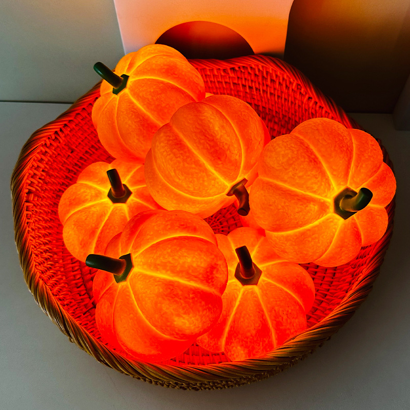 Home Decor Lighting Tricks - مصباح ليلي LED على شكل قرع