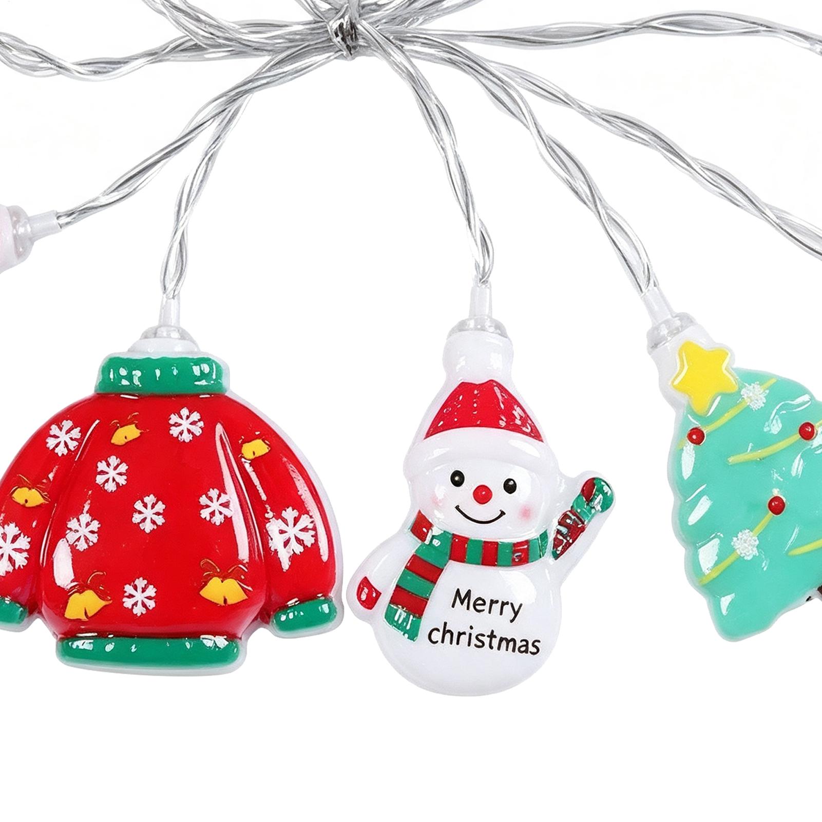 Lighting Tree Decor - أضواء سانتا كلوز للكريسماس مقاومة للماء،