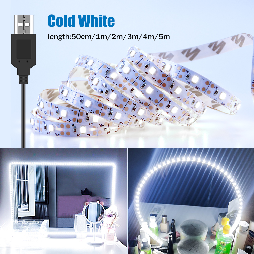 Lighting Decor For Diwali - DC5V LED مرآة لوضع مساحيق التجميل