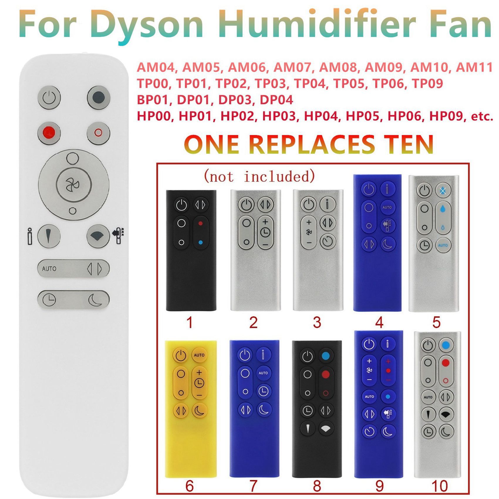 جهاز تحكم عن بعد 10 في 1 لمروح - مراجعة Dyson Fan Am07 وسعره