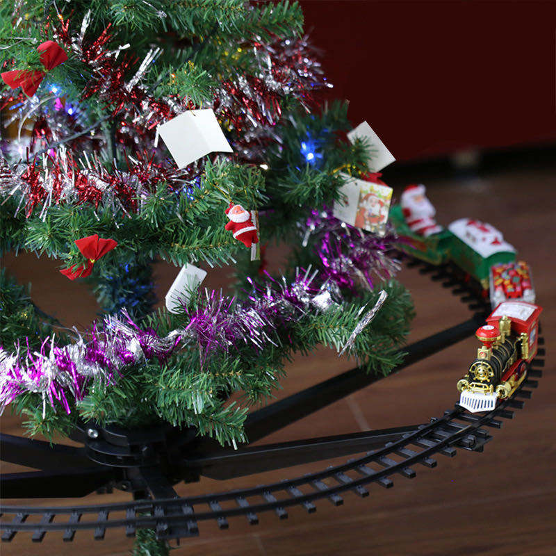 مجموعة قطار كهربائي لعيد الميل - مراجعة Lighting Tree Decor وسعره