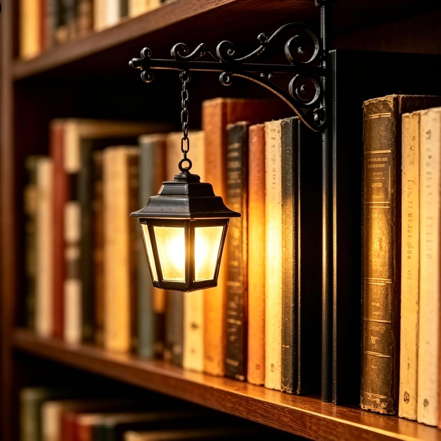 مصباح رف الكتب، فانوس المكتبة، - مراجعة Lighting Decor For Home وسعره