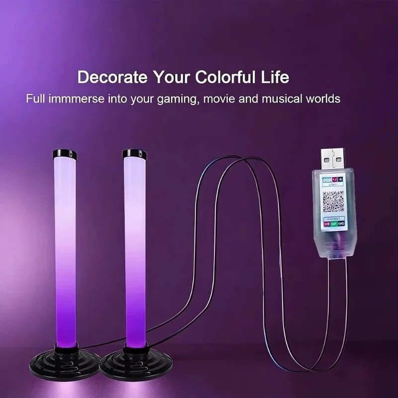 شريط إضاءة LED ملون يعمل بالطا - مراجعة Lighting Decor For Home وسعره