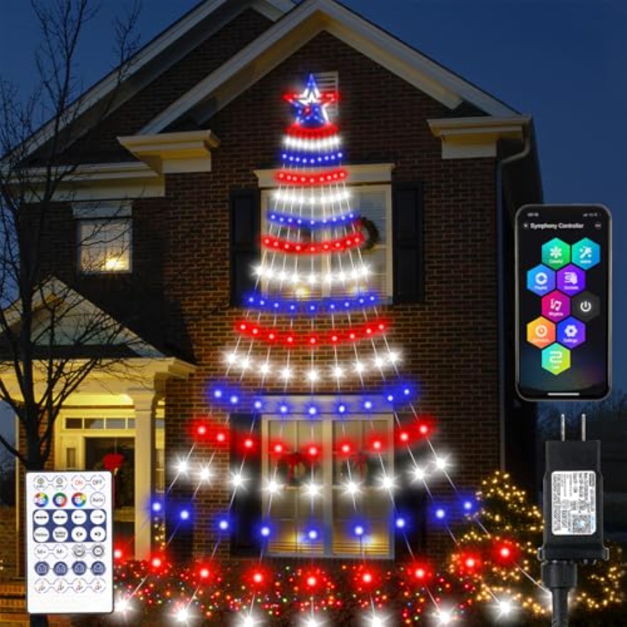 أضواء زينة ذكية لعيد الاستقلال - مراجعة Lighting Tree Decor وسعره