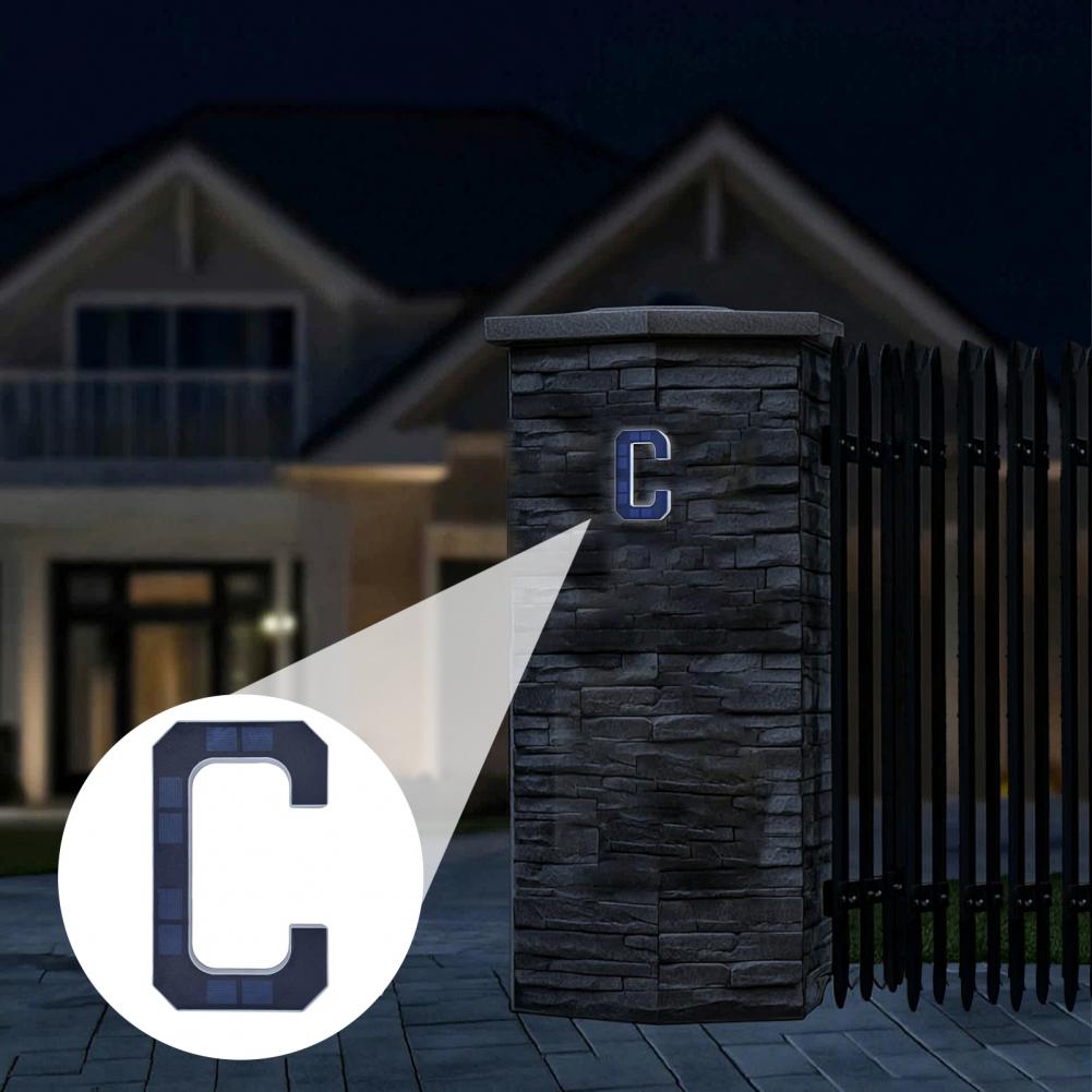 لافتة رقم المنزل بالطاقة الشمس - مراجعة Lighting Decor For House وسعره