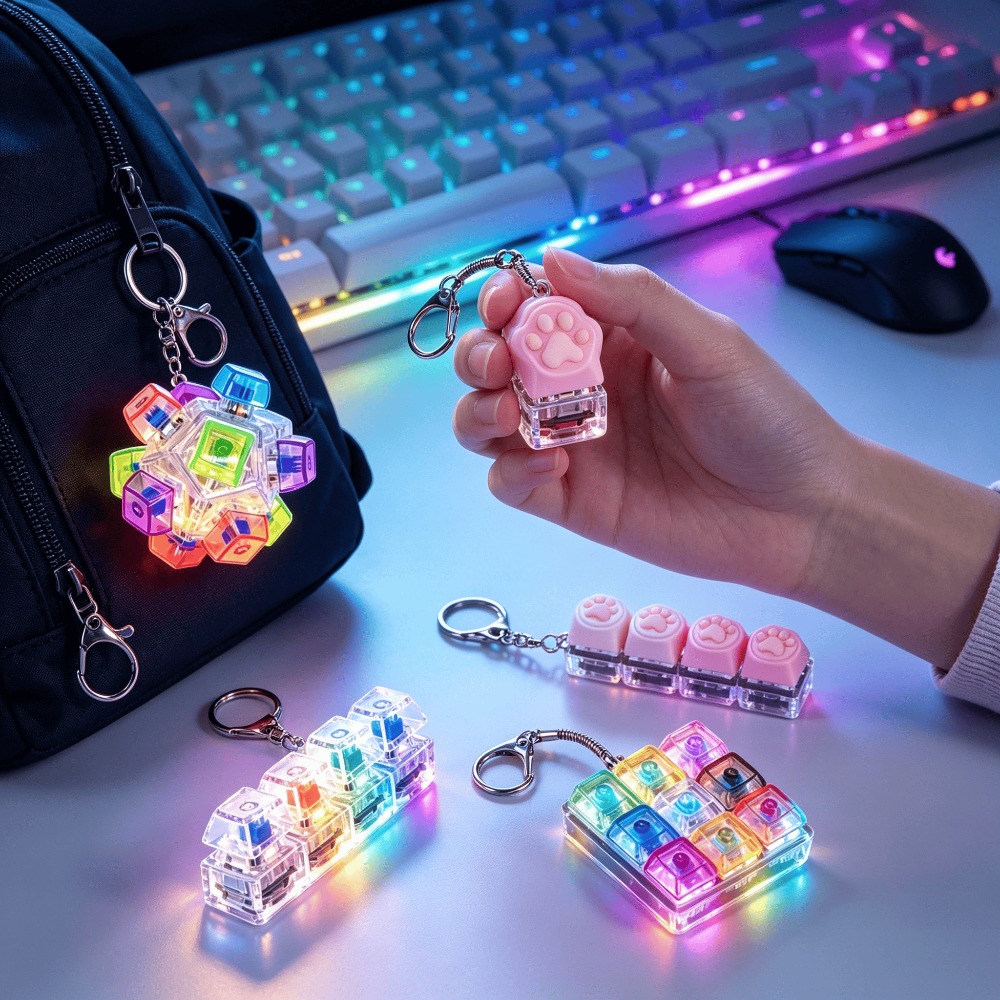 سلسلة مفاتيح مضيئة بتقنية LED  - مراجعة Lighting Decoration Ideas For Home وسعره