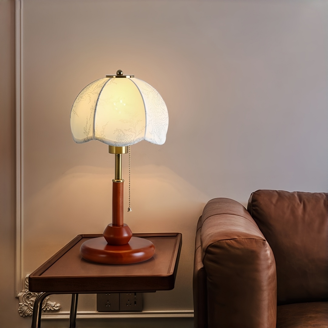 مصباح طاولة قبة مزخرفة بتصميم  - مراجعة Lighting Decor For Home وسعره