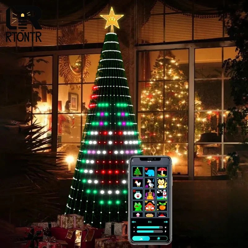 أضواء شجرة عيد الميلاد على شكل - مراجعة Lighting Tree Decor وسعره
