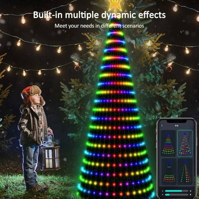 أضواء شجرة عيد الميلاد على شكل - مراجعة Lighting Tree Decor وسعره
