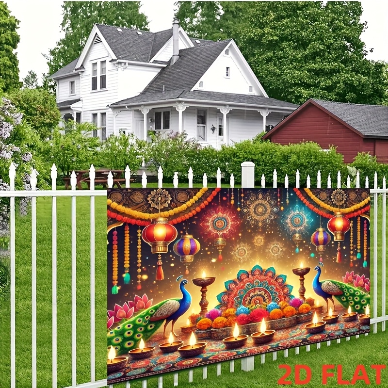 فانوس طاووس لديوالي، نمط ماندا - مراجعة Lighting Decor For Diwali وسعره