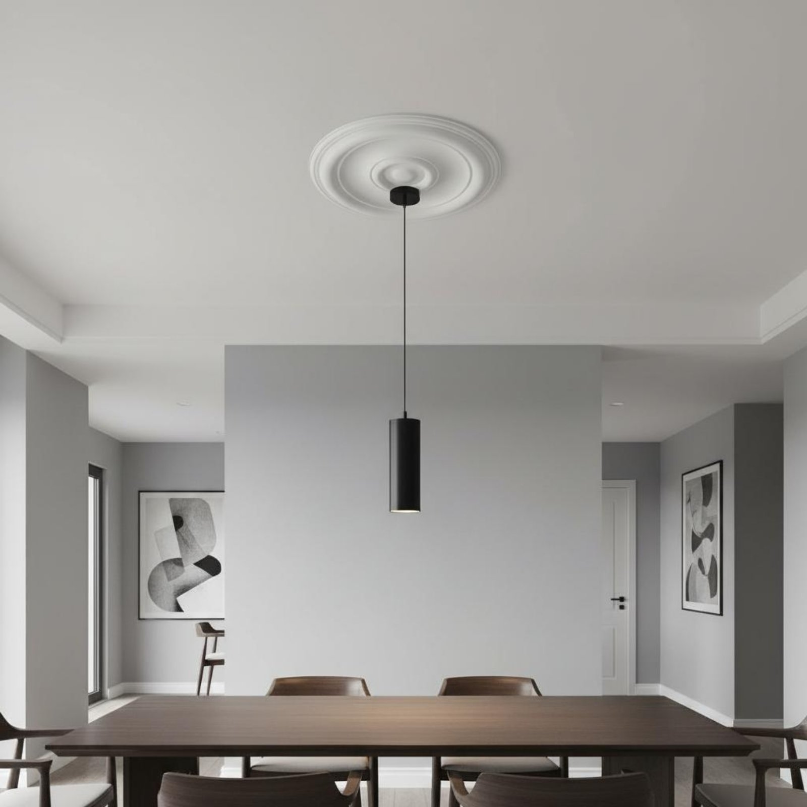 زخرفة سقف دائرية بتصميم أوروبي - مراجعة Lighting Decorative وسعره