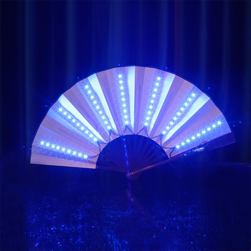 للطي مروحة اليد مع مصباح ليد م - مراجعة Lighting Decor For Diwali وسعره