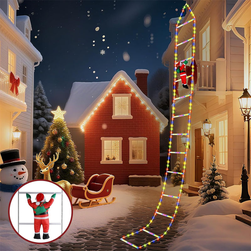 أضواء عيد الميلاد LED، سلسلة إ - مراجعة Lighting Tree Decor وسعره