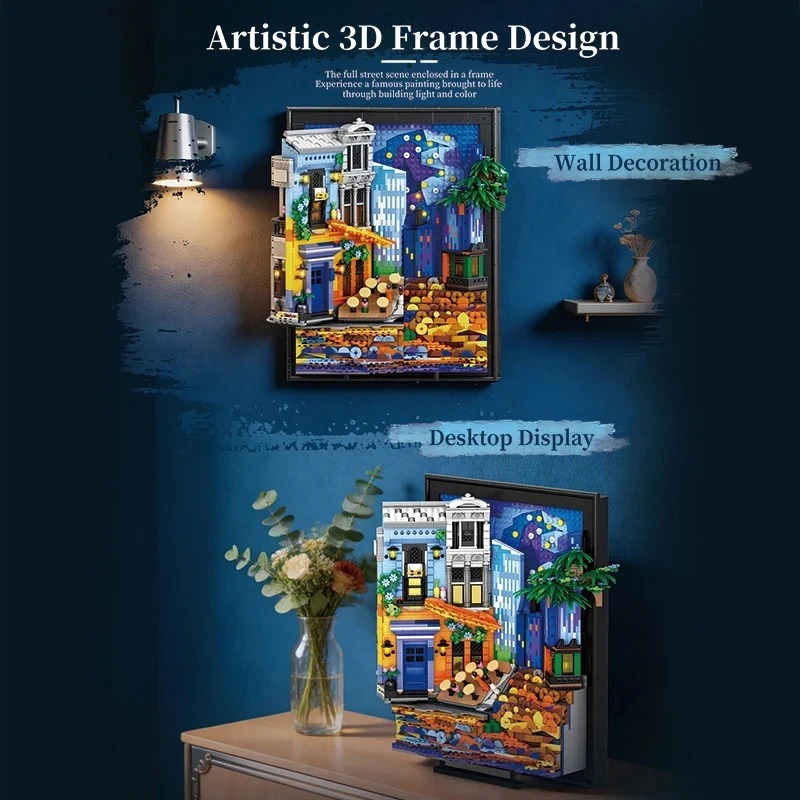 إطار صورة مقهى سماء الليل، 267 - مراجعة Lighting Decoration Ideas For Home وسعره