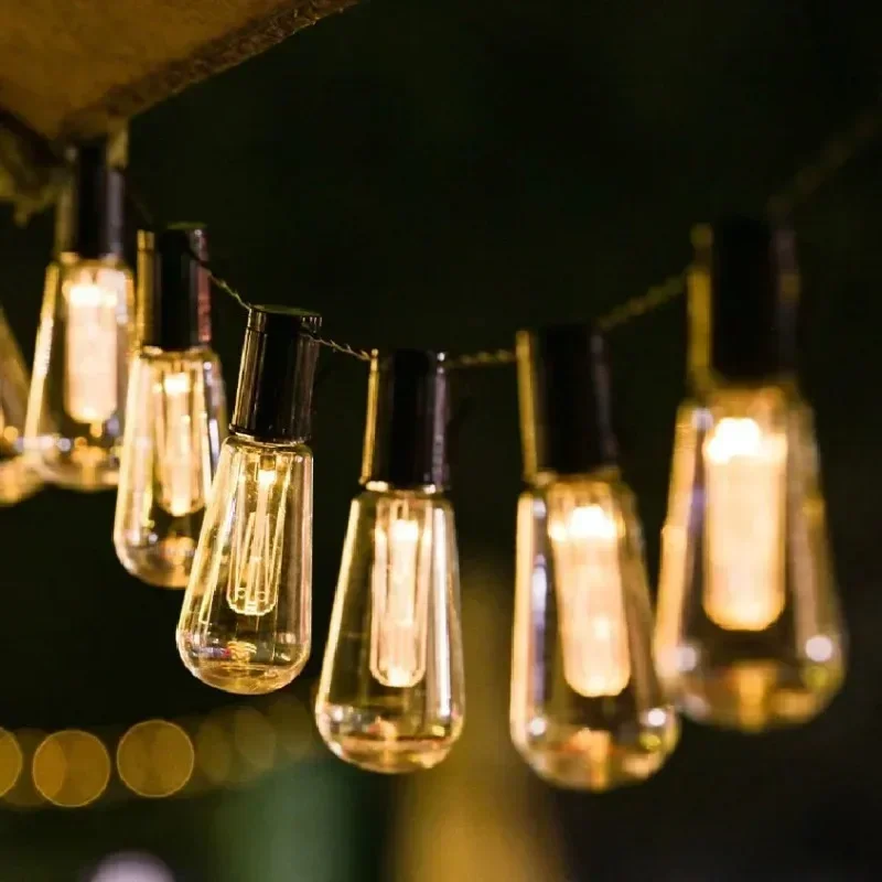LED سلسلة أضواء الشمسية IP65 م - مراجعة Outdoor Lighting Wedding Decor وسعره