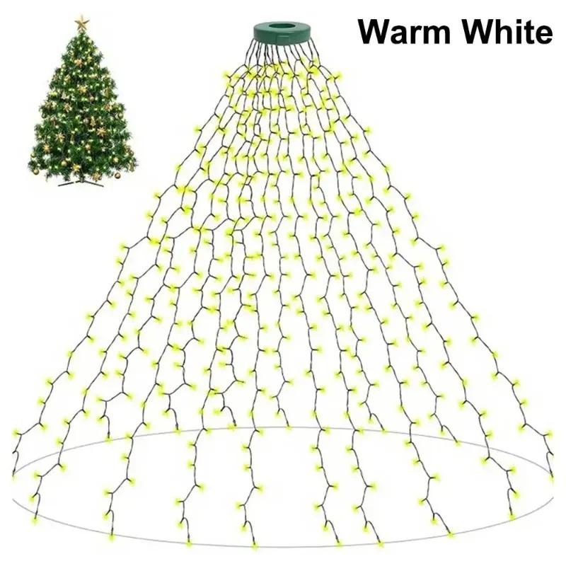أضواء LED مقاومة للماء تعمل بـ - مراجعة Lighting Tree Decor وسعره