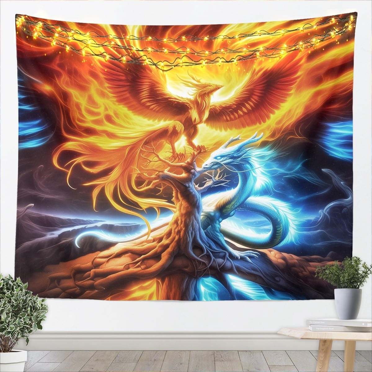 نسيج جداري فاخر بتصميم شجرة ال - مراجعة Wall Decor Lighting Tree وسعره
