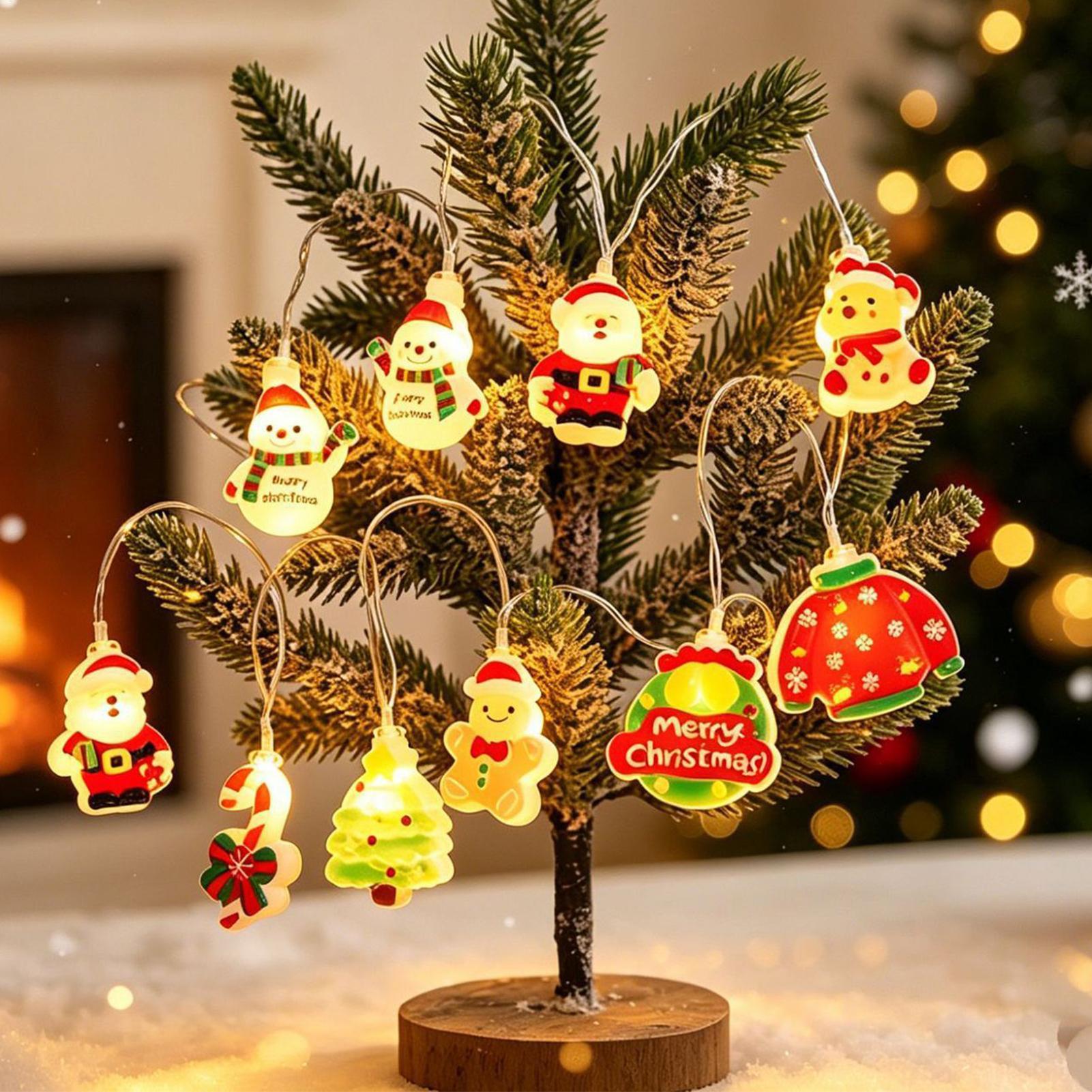 أضواء زينة عيد الميلاد المقاوم - مراجعة Lighting Tree Decor وسعره