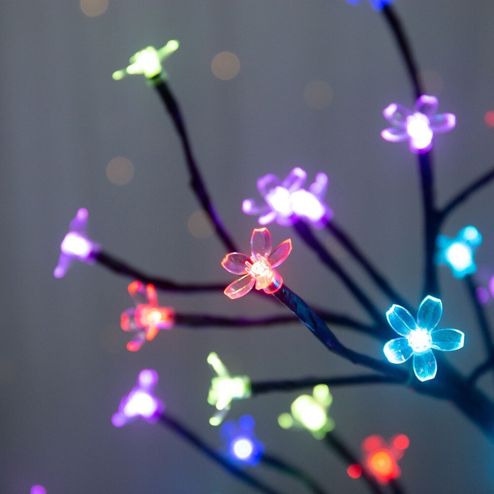 1/2 قطعة إضاءة على شكل فروع شج - مراجعة Lighting Tree Decor وسعره
