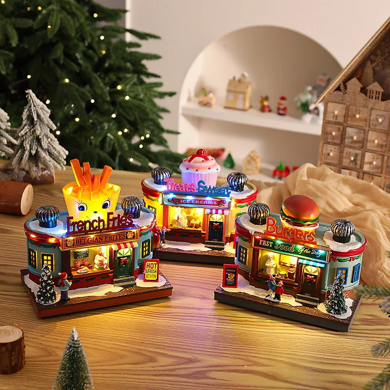 صندوق موسيقى مضيء لعيد الميلاد - مراجعة Lighting Decoration Ideas For Home وسعره