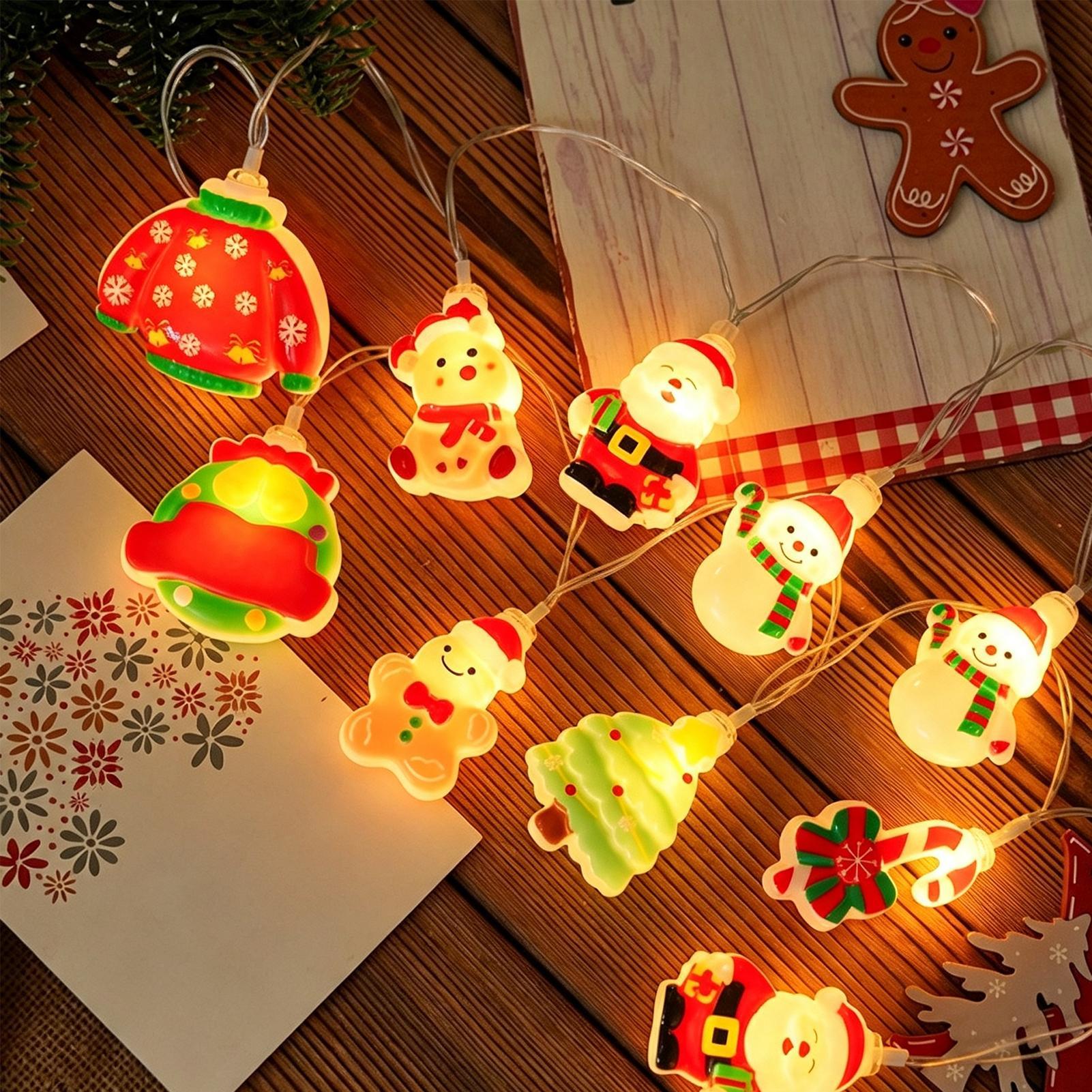 أضواء سانتا كلوز LED على شكل ر - مراجعة Lighting Tree Decor وسعره