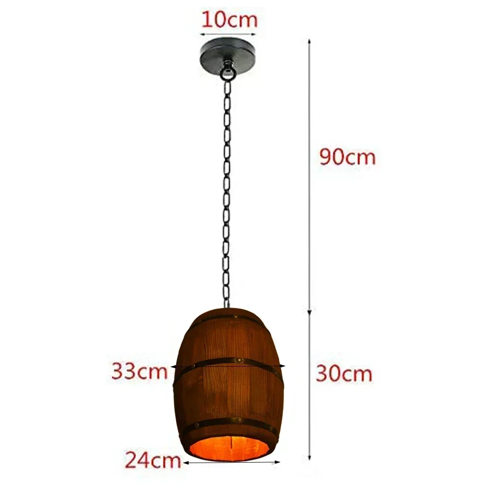 مصباح ريفي عتيق، ثريا خشبية مع - مراجعة Lighting Decor For Home وسعره